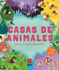Casas de animales : un libro con pop-up