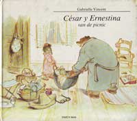 César y Ernestina van de picnic