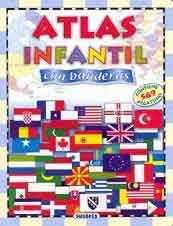 Atlas infantil con banderas