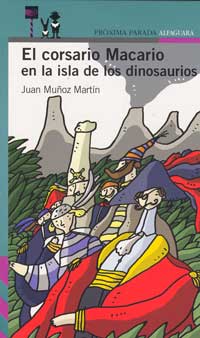 El corsario Macario en la isla de los dinosaurios