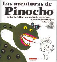 Las aventuras de Pinocho de Carlo Collodi, contadas de nuevo por Christine Nöstlinger