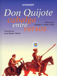 Don Quijote cabalga entre versos