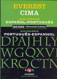 Diccionario Cima español-portugués