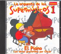La orquesta de los supermúsicos 1. El piano