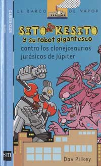 Sito Kesito y su robot gigantesco contra los clonejosaurios jurásicos de Júpiter