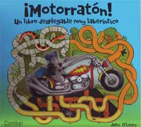¡Motorratón!. Un libro desplegable muy laberíntico