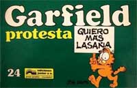 Garfield protesta