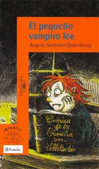 El pequeño vampiro lee