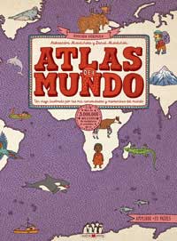 Atlas del mundo : un viaje ilustrado por las mil curiosidades y maravillas del mundo. Edición púrpura.
