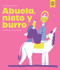 Abuela, nieto y burro Abuela, nieto y burro