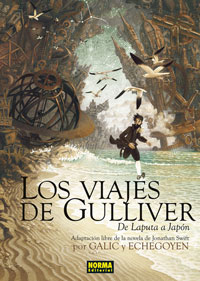 Los viajes de Gulliver de Laputa a Japón
