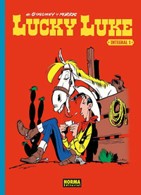 Lucky Luke de Gosciny y Morris. Integral 01