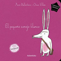El pequeño conejo blanco