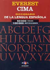 Diccionario cima de la lengua española