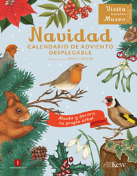 Navidad. Calendario de adviento desplegable : monta y decora tu propio árbol