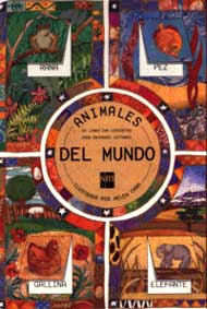 Animales del mundo : un libro con lengüetas para primeros lectores